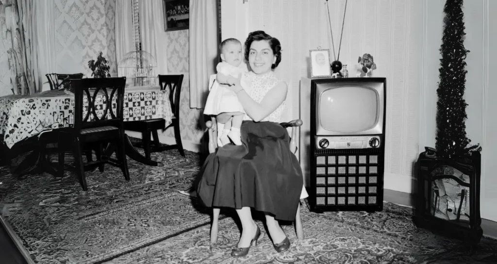 Baby girl 1950s 